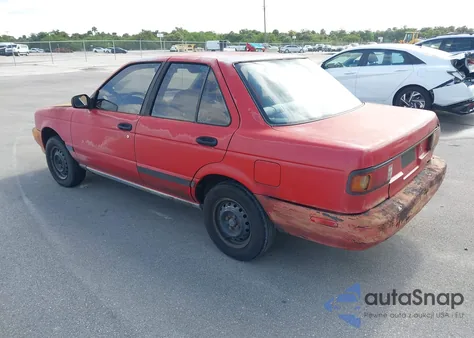 1991 Nissan Sentra из США, поврежденный, VIN JN1EB31P8MU013920